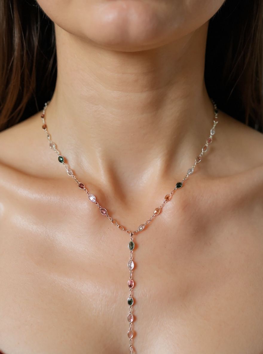 🌟 Gold Y-Shaped Necklace