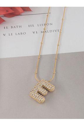 Gold-Plated Initial Necklace (A–Z) – Dainty, Personalized Sparkle